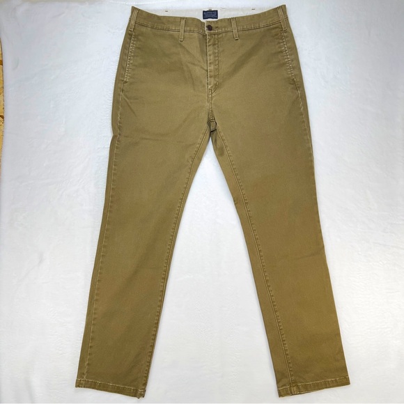 Levi Strauss & Co Pants Regular Fit 34x32 Light Brown - Picture 1 of 16